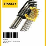 Stanley 9pcs Ball Point Allen Key Set 1.5-10mm 69-119