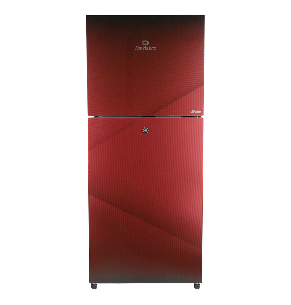 9149WB Avante Pearl Red Double Door Refrigerator