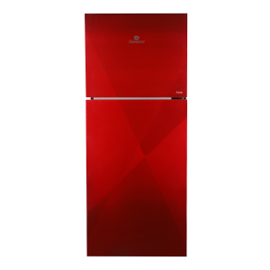 9178 Acce Coral Red Double Door Refrigerator